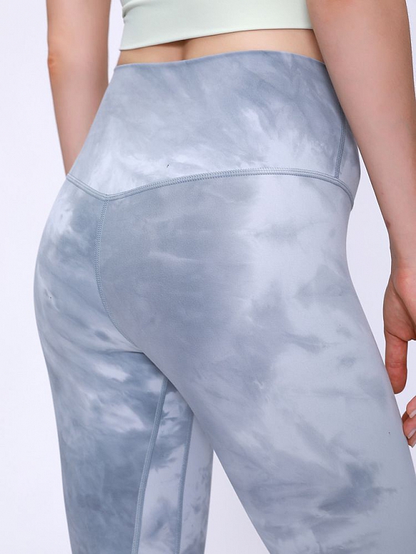 Damen Gemusterte Leggings Yogahose HS302