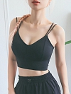 Damen Sport BH Workout Crop Top FT027