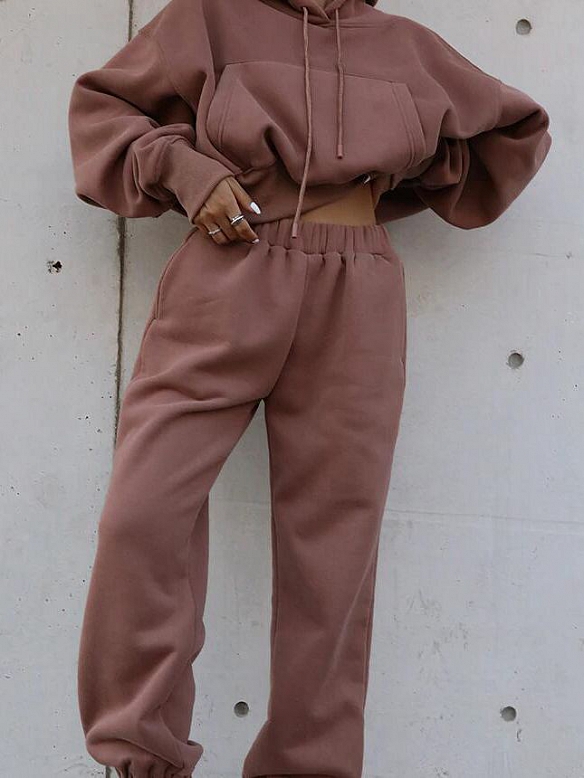 Damen Jogginganzug Freizeitanzug  2 Stück Set  ST141