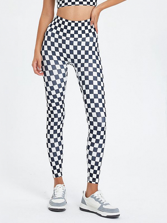 Dehnbare Skinny Nackt Yoga Hose Außen HS804