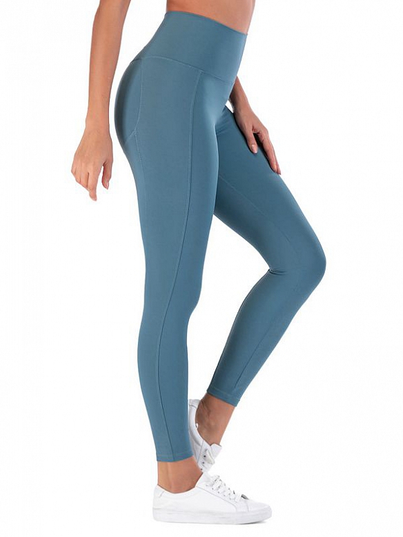 Skinny Yoga-Laufhose mit hoher Taille HS768