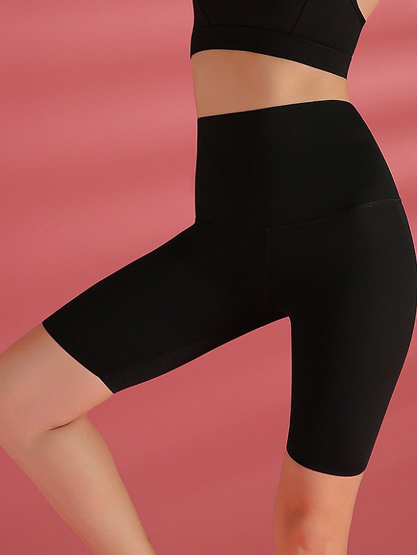 Damen Fitness Shorts Kurze Yogahose HS094