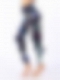 Damen Sport Leggins Höhe Taille Yogahose HS037