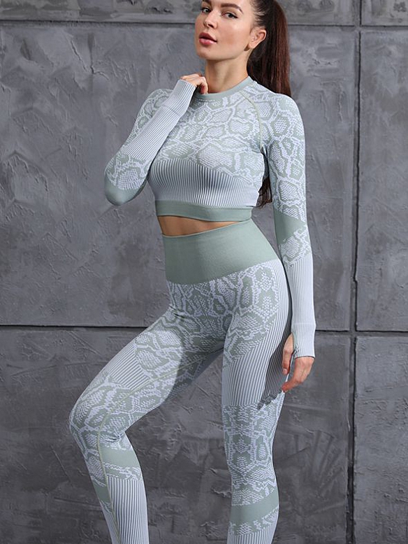 Herbst/Winter Slim Bodysuit Yoga Anzug  ST217