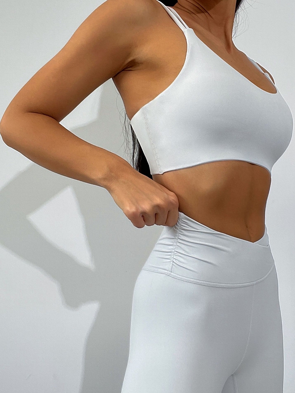 Nackt gebürstet schnell trocken laufen Tank Top Gym tragen ST258