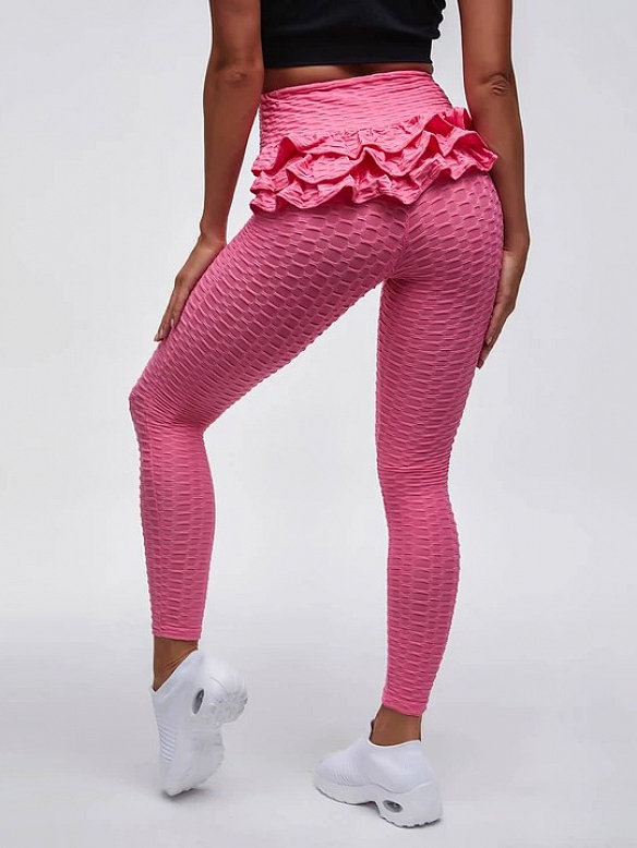 Damen Atmungsaktive Leggings Yogahose HS211