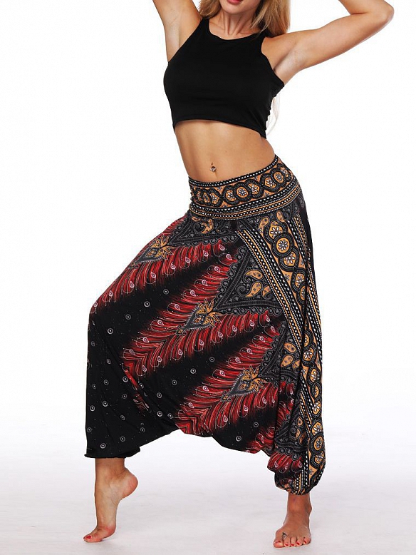 Damen weiche & leichte Haremshose HS510