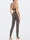 Damen Yoga-Set mit Mesh ST039