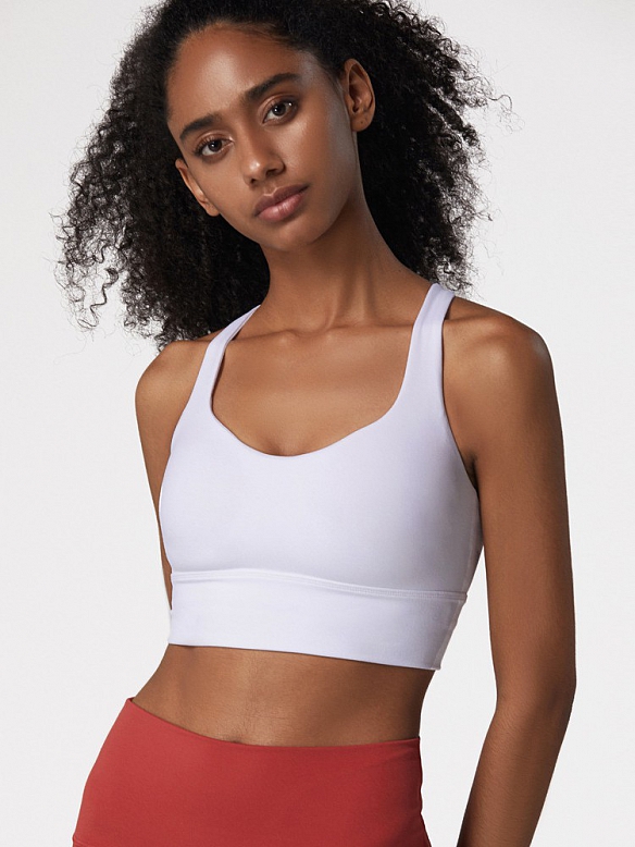 Damen Yoga Sport BH-Gekreuzte Rücken FT039