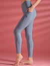 Sport Tights Höhe Taille Yogahose mit Taschen HS087