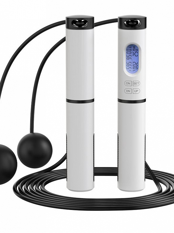 Smart Cordless Springseil Zählen Übung gewichtet Fitness Indoor Übung Springseil    AS029