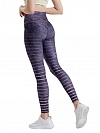 Sports trousers high stretch printed yoga pants HS869