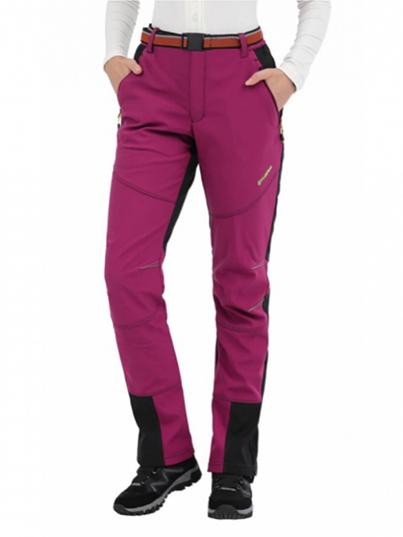 Damen Gefüttert Outdoorhose wasserdicht Winterhose HS634