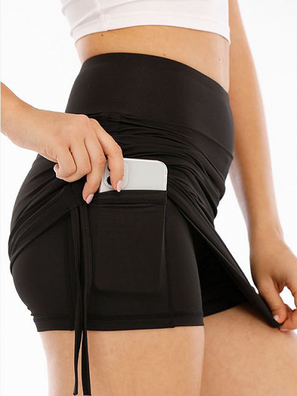 Damen Sportrock mit Innenhose HS539