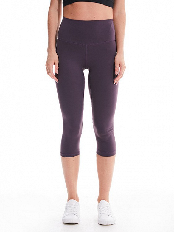 Damen 3/4-Sportleggings Yogahose HS180