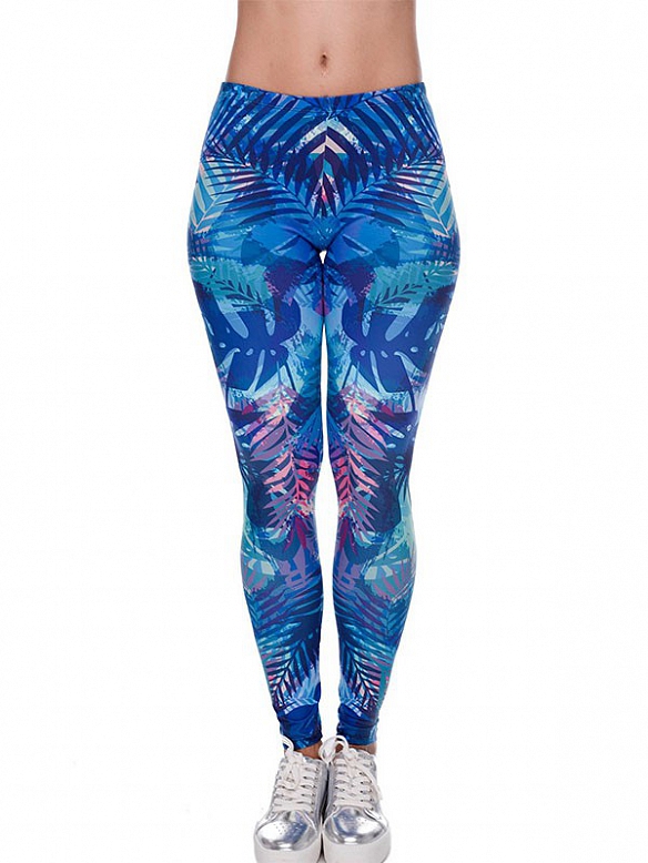 Damen Gedruckte Leggings Sporthose HS282