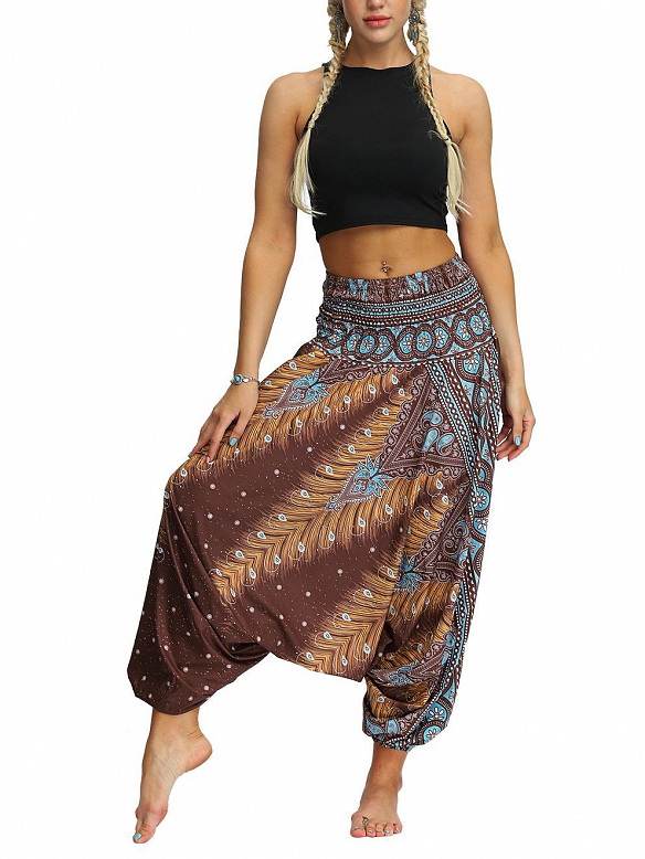 Damen weiche & leichte Haremshose HS510