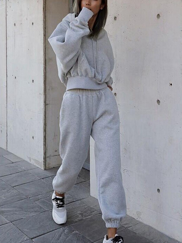 Damen Jogginganzug Freizeitanzug  2 Stück Set  ST141