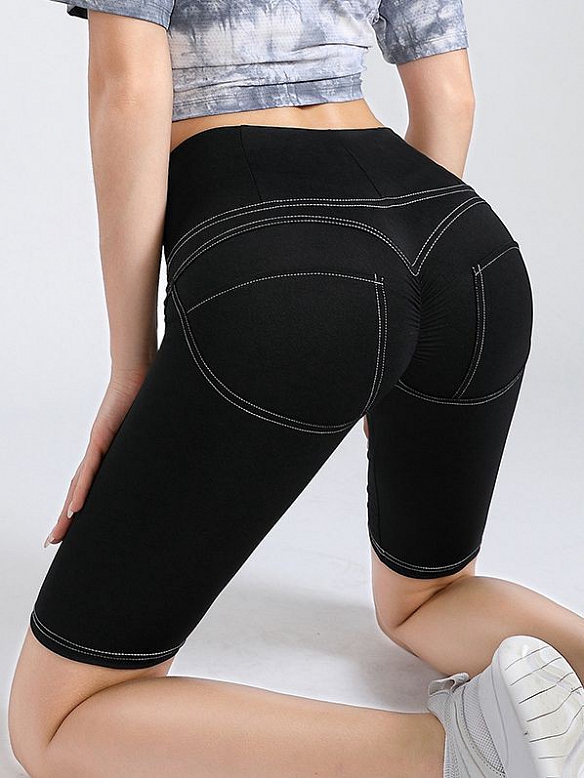 Damen Push Up Kurze Leggings HS477