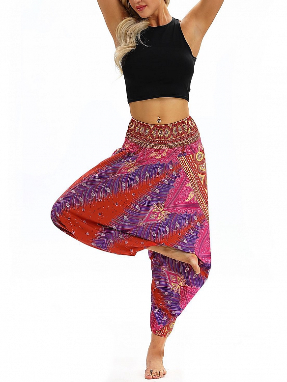 Damen weiche & leichte Haremshose HS510