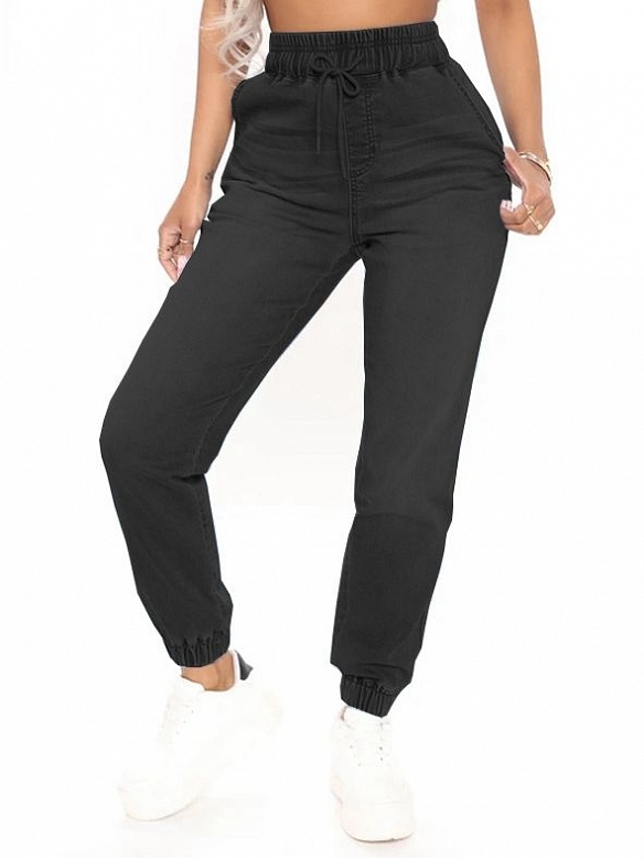 Jeans Leichte Jeans mit hoher Taille HS949